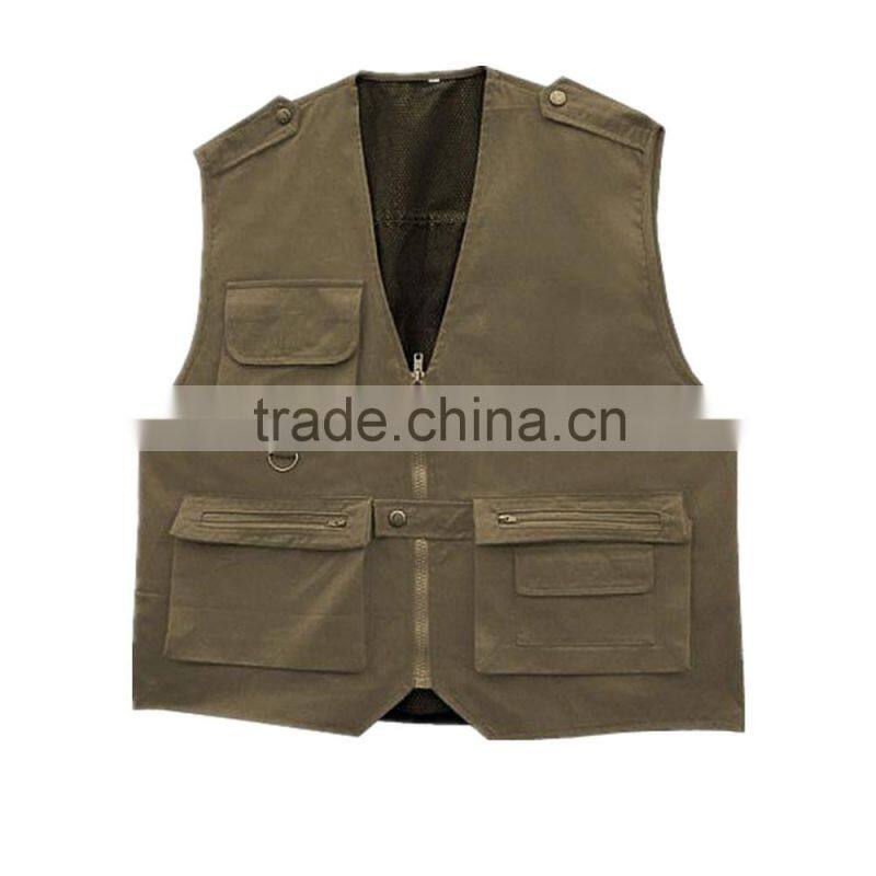 Men's Multi Pocket Fishing Vest