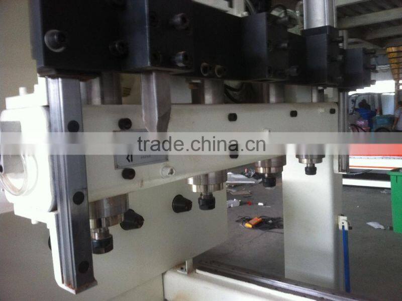 250*1200 four spindle four knife wood milling cnc lathe machine