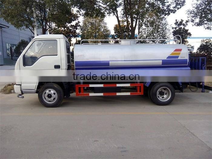 FOTON forland 5000 litres good price Water tank truck