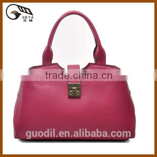 Guangzhou Factory Fashion ladies Leather cheap wholesale hobo handbags 2015