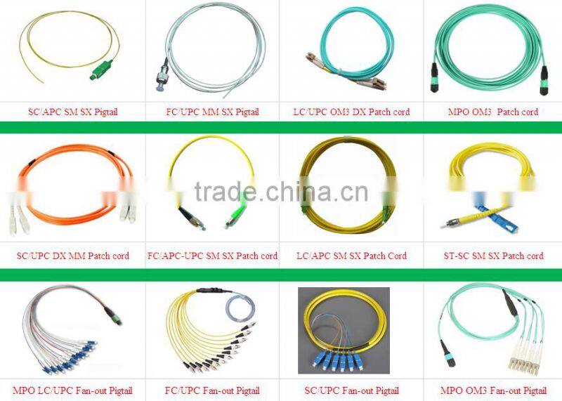 SM 12F 24F MTP Male-MTP Female 3M Fiber Optic Patch Cord/Jumper