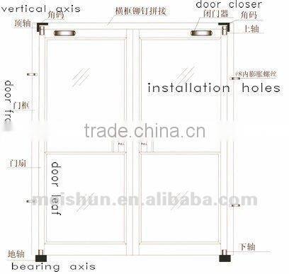 Commercial main door design A-40