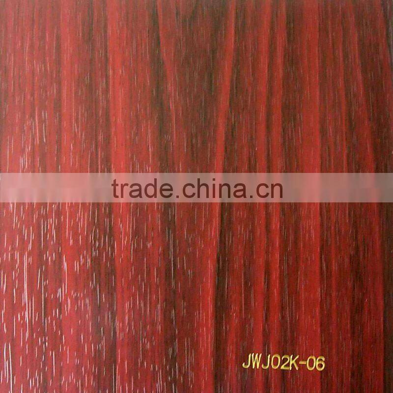 Hot!!! Unique kitchen cabinet pvc foil in wood grain