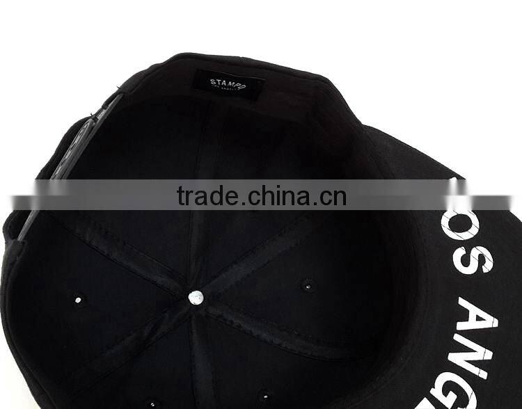 2014 newest design fashion cool flat brim 6 panel snapback caps