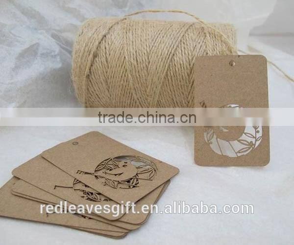 Hang tags for clothing, paper price tag, scarf hang tag