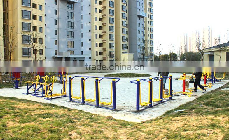 Body building park steel outdoor fitness equipment