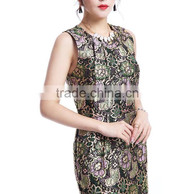 China wholesale women clothing manufacturers summer slim elegant High quality women dress Guangzhou
