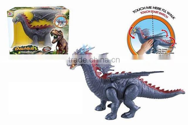 EN71 7P Hot sale kids electric toy dinosaur with action and sound
