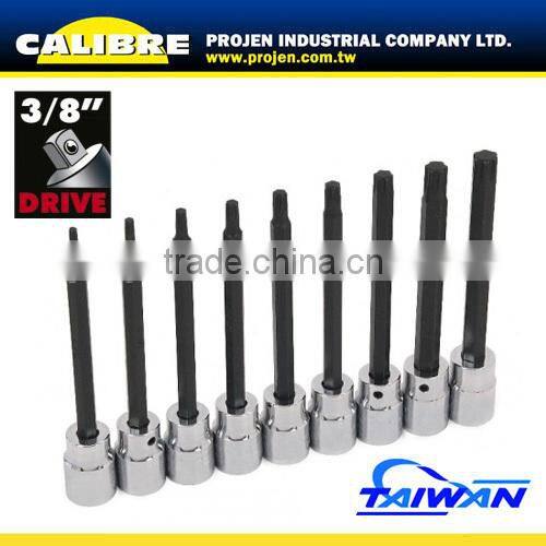 CALIBRE Metric 12pc 1/4"Dr Socket Set