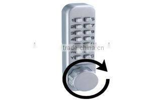 Mechanical key code door locks manufacturer for wooden door