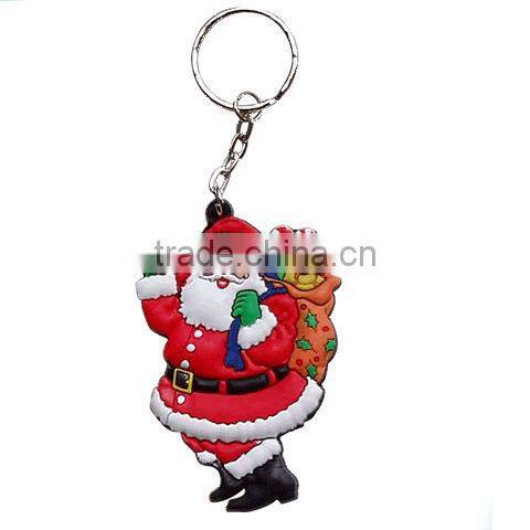 lovely girl soft pvc angel keychain/rubber keychain