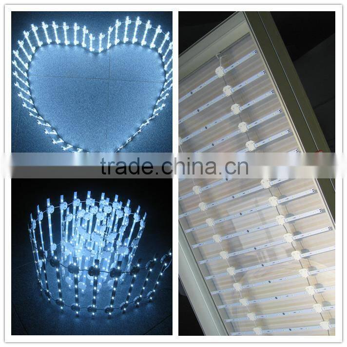 Super bright led backlight, single sided led lattice