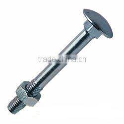 Round head stainless steel carriage bolt