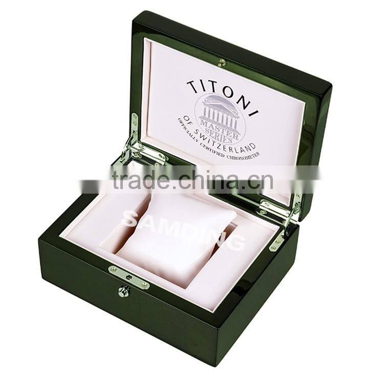 New Luxury Wooden Jewellery Wrist Watch Box Display Gift Box