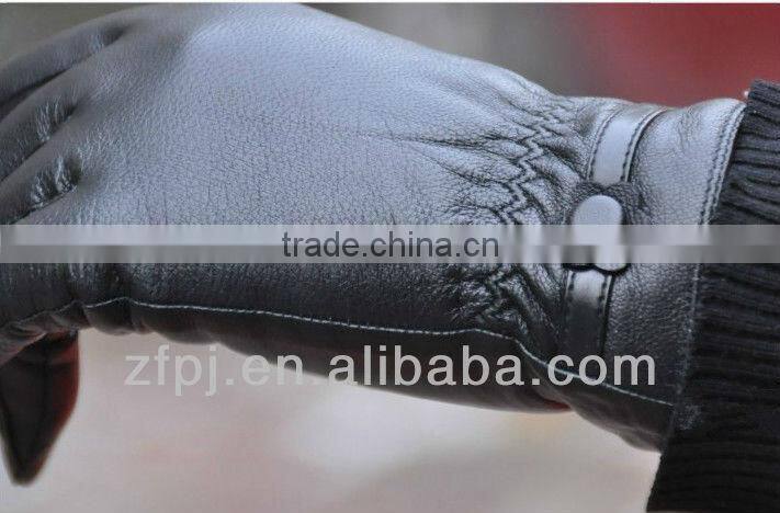 fashion women leather glove