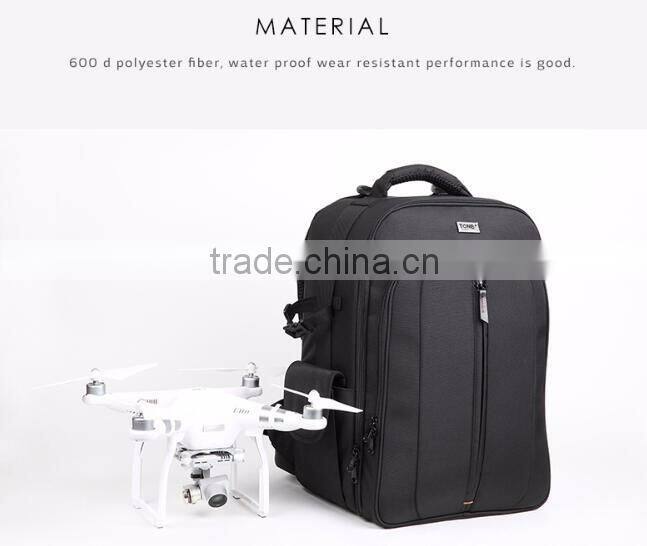 2016 New Listing Water Repellent Drone and UAV Camera Backpack &Cases for DJI Phantom1.2.3DR Solo or With Similar -Size