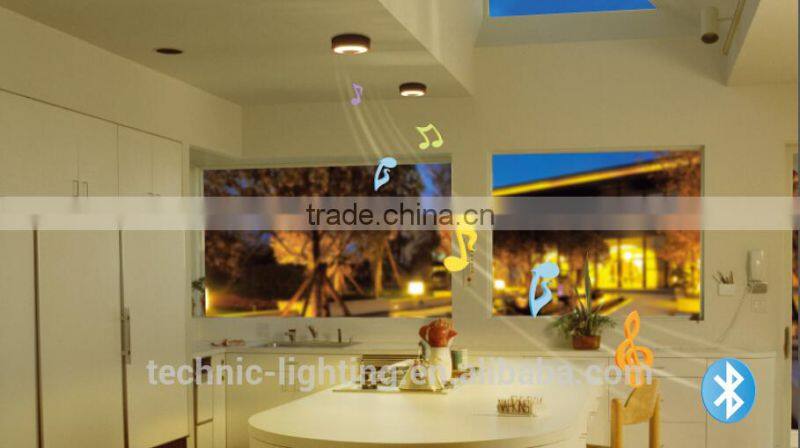 app controlled LED light with speaker