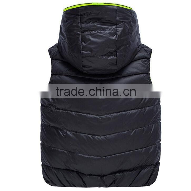 Custom Boys Hoody Sleeveless Padded Vest