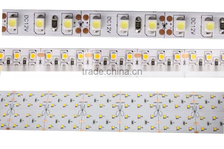 ip20 led strip 2835 5M 60led/m flexible led bar light warm white/white 12V24v