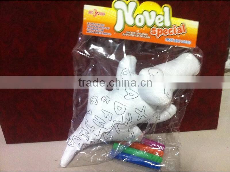 animal crocodile 12' child novel special graffiti plush toy