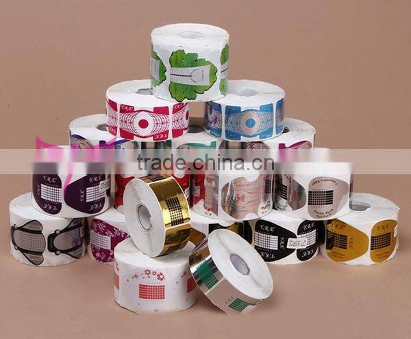 Nail Art Gel Extention c curve nail form,C Curve Nail Form for acrylic gel,for beauty nail paper