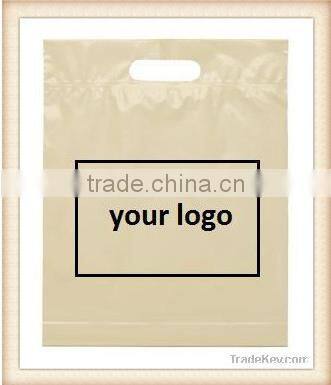 wholesale dcb-52 Glossy Pink Plastic Merchandise Bags, 9x12