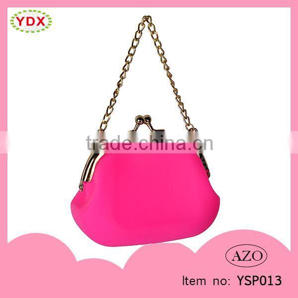 High quality heart shaped friendly silicone customized coin wallet