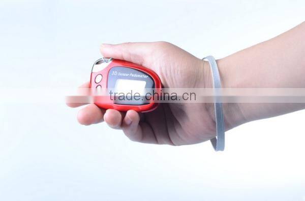 3D sensor Multifunction pedometer with Counting calories function