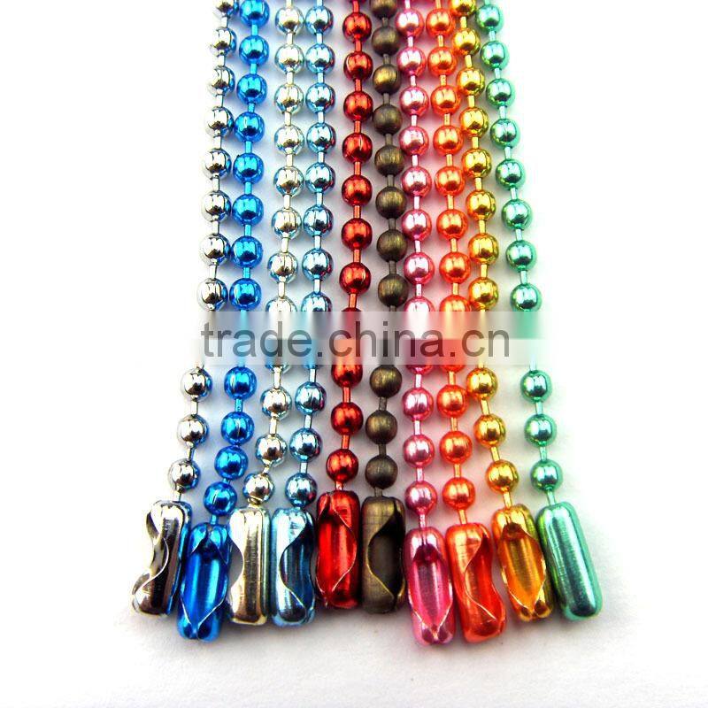 fashion necklace accessories order Stainless Steel 304 Ball Chain