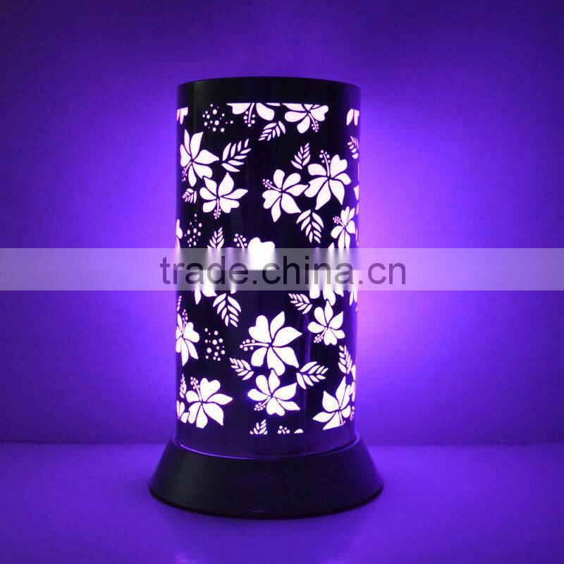 Battery Operated LED color changing touch light for decoration