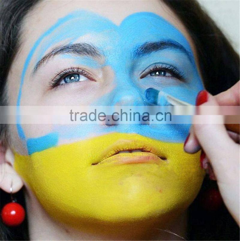 2016 hot sale Wonderful Face Paint non toxic with RAINBOW COLORS