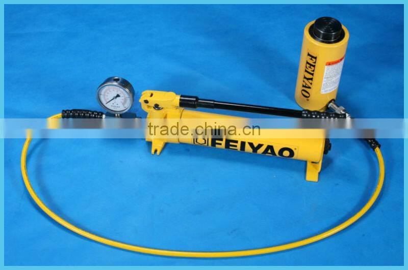 RC series single acting hydraulic jack spring return