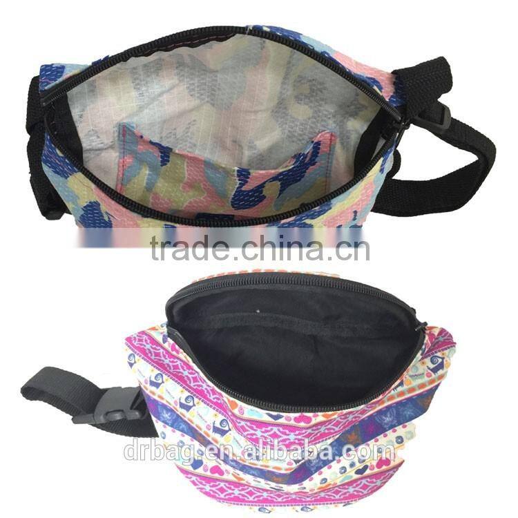 Enrich Sports Running Waist Fanny Pack Belt Bag with Two Bags