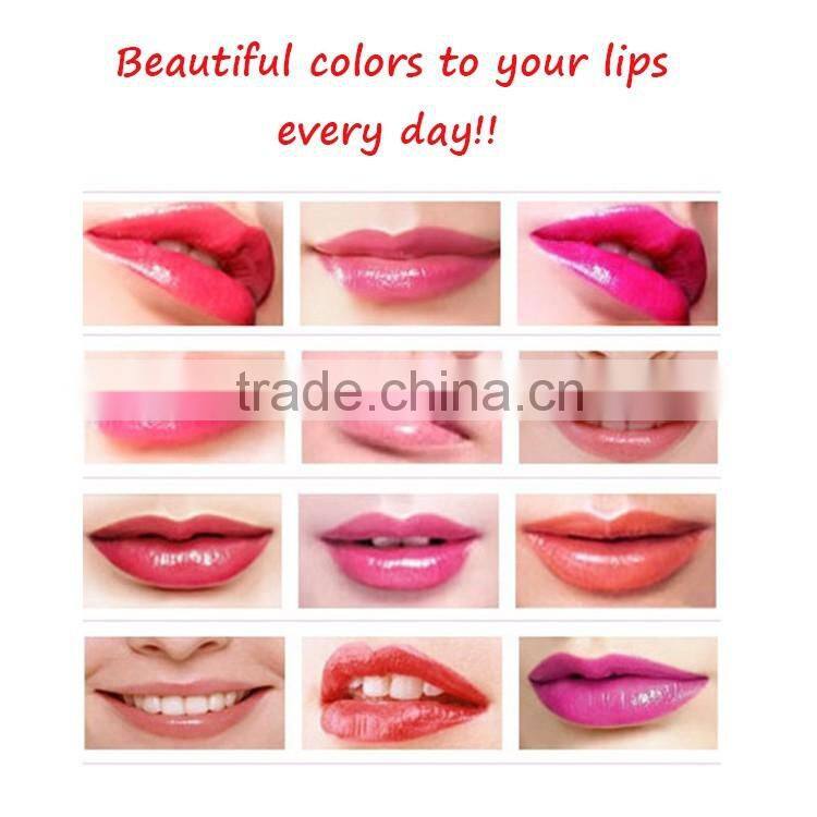 Private label 25 shades waterproof lip conditioner with factory price