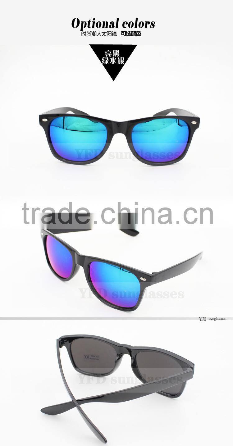 2015 hot sale fashion classic decorated sunglasses for men and women