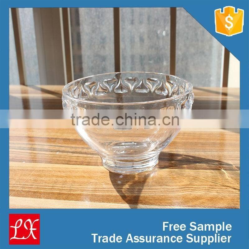 Factory new product antique glass fruit bowls