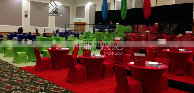 High bar cocktail table cloth for wedding