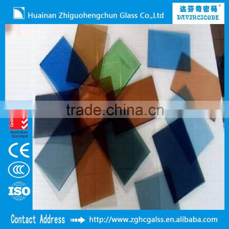 EN14449/12150 four layers clear and colored laminated glass price