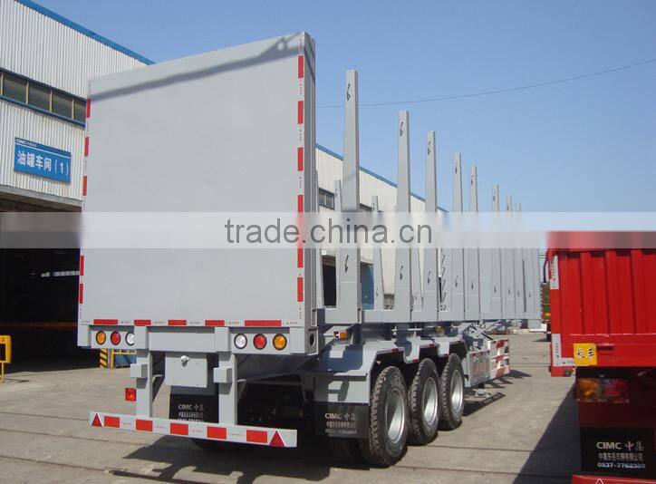 CIMC Truck Trailer for Short Wood and Logs Transport On Sale