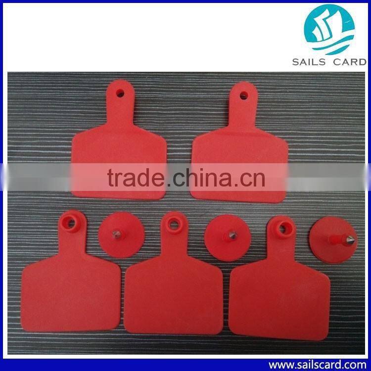 Animal Yellow eartag or Red color ear tag stock on sale