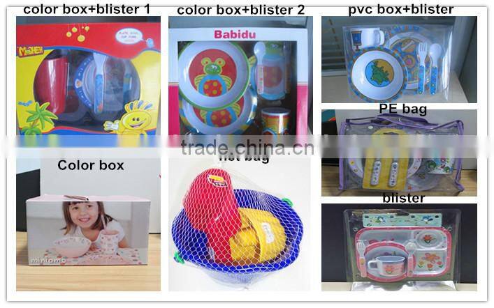 Melamine high quality two color plastic spoon
