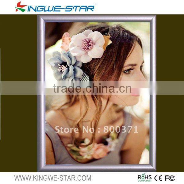 super slim, indoor decoration advertising aluminum wall mounted lighting and signs