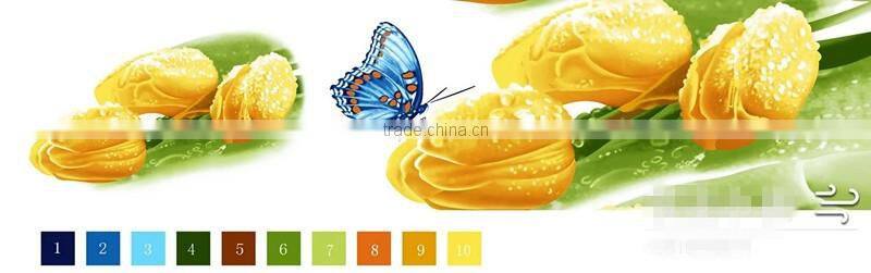 100% Polyester printed bedsheet fabrics for kenyan