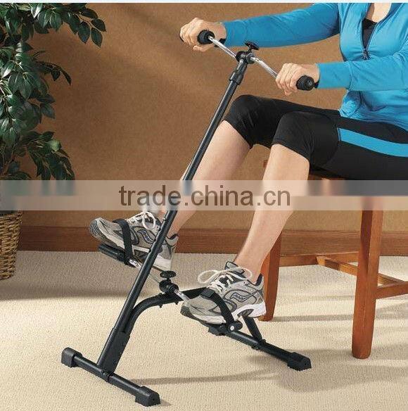 Exercise stepper with handlebar