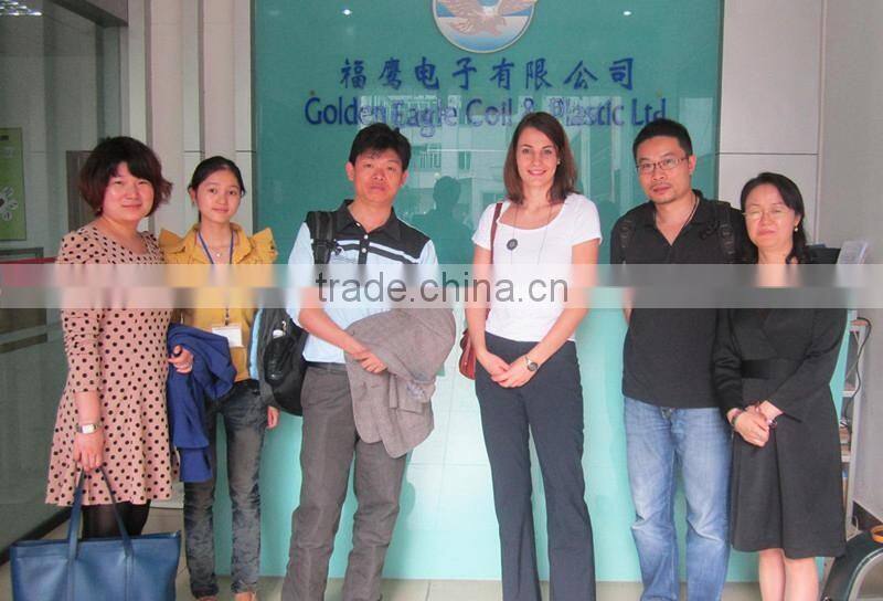 Copper induction coil for building access control system