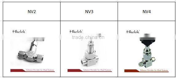 stainless steel ss316 304 needle valve price 3/8 OD needle valve