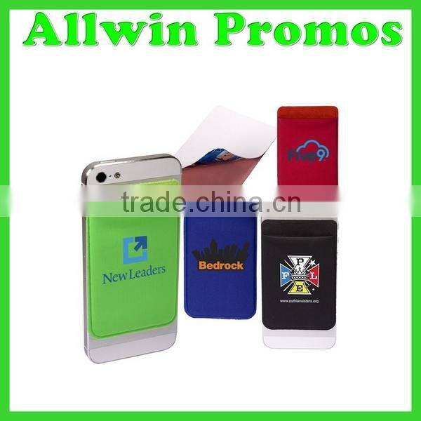 Promotional Silicone Smart Card Wallet 3M Sticky