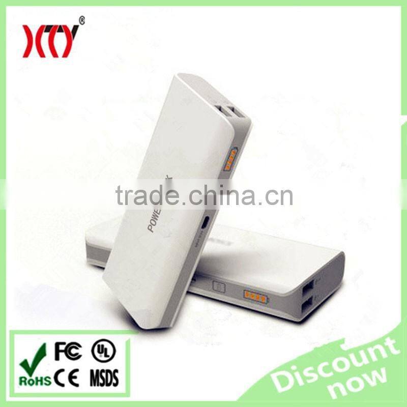 5V2.1A dual USB output 11000mAh power bank good shape design