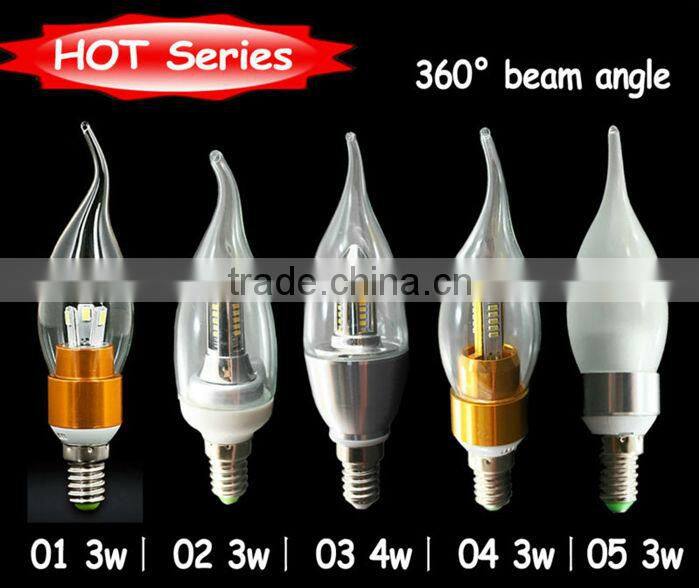 2014 High Luminosity LED Flame candle light