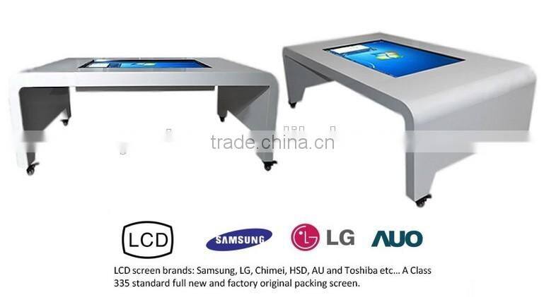 65inch information table kiosk for the Coffee house